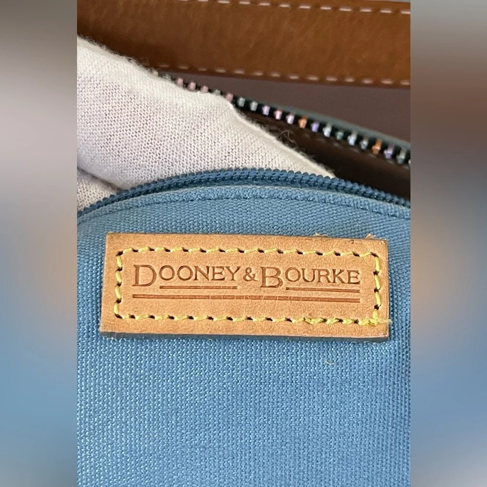 Dooney and Bourke Multicolor Signature Hobo Shoulder Bag - Picture 15 of 16